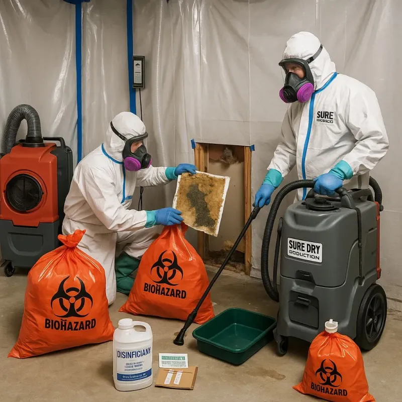 Contaminated Water Handling Protocols process in Clinton, TN
