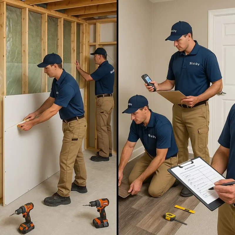 Repairs and Reconstruction process in Clinton, TN
